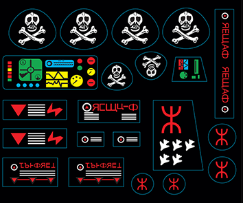 Laser Exterminator Sticker Sheet